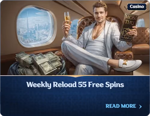 Weekly Reload 55 Free Spins